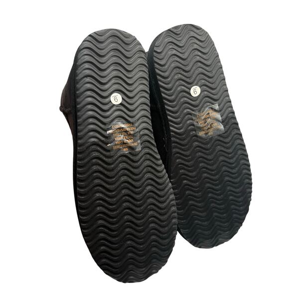 Stitch Fix MIA Bearpaw Shorty Black SZ 9 Suede Ankles Boots Bootie Shearling - Picture 5 of 7